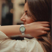 Citizen EL3100-55X Green Dial Standard Elegant 31mm 5ATM Women's Watch